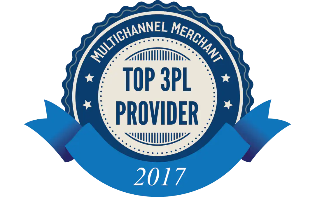 Seal for Multichannel Merchant Top 3PL Provider of 2017.