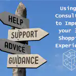 Using a Consultant for your 3PL Shopping with a guidepost containing "Help", "Support", "Advice", and "Guidance".