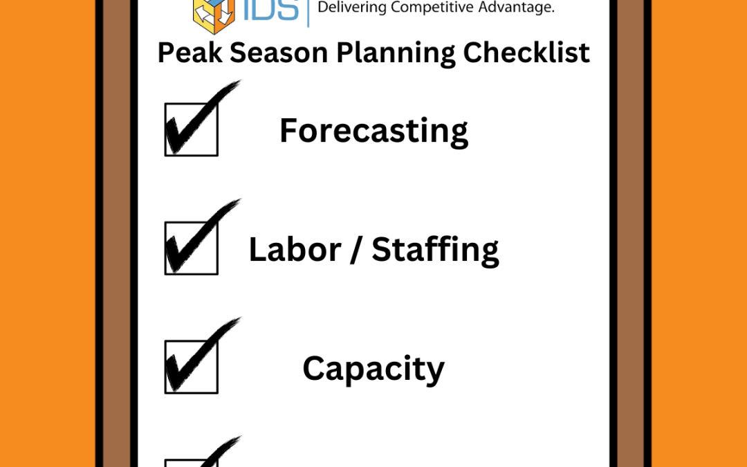 Peak Season Planning Checklist