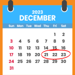 2023 Shipping Deadlines