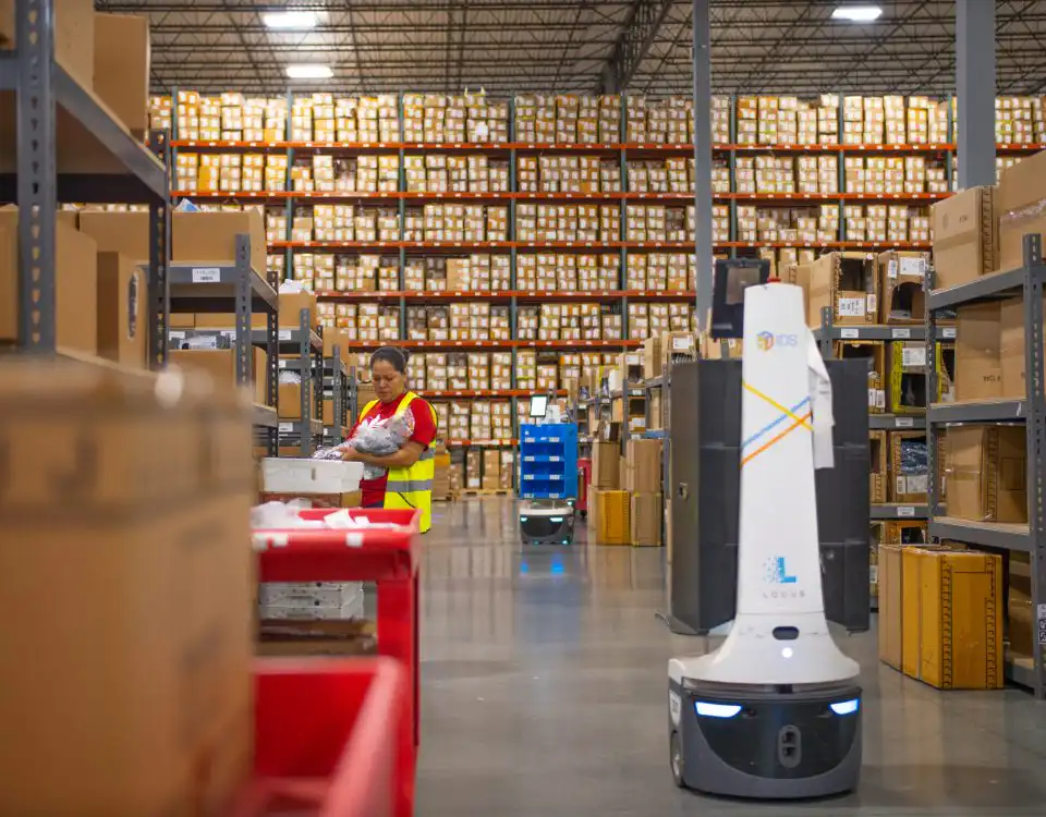 Workers in health and wellness fulfillment