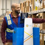 man working on fulfillment