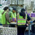 3PL facility workers