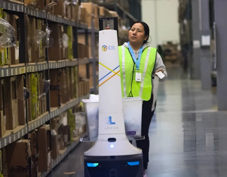 Fulfillment center worker