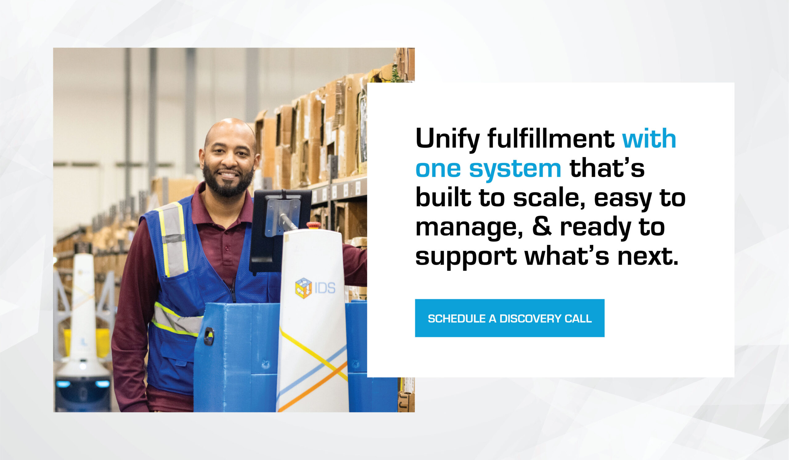 Unify fulfillment with one system that’s built to scale, easy to manage, and ready to support what’s next